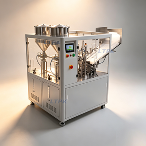 HX-009s Machine automatique de remplissage et de scellage de tubes à double couche par ultrasons, alimentation automatique des tubes, sans tube, sans remplissage, moule personnalisé - Product Image 2