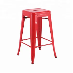 Modern Designer Durable <strong>Lightweight</strong> Steady Iron Metal Bar <strong>Stool</strong> for Heavy People - Product Image 5