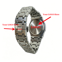 Montre homme neuve, quartz, étanche, montre de business, montres pour hommes, logo personnalisé, acier inoxydable, luxe, reloj hombre