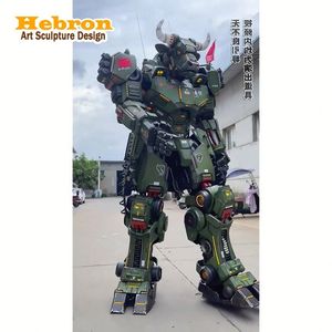 Disfraz de Mascota de Personaje de Dibujos Animados de Alta Calidad Personalizado 3M Starcrafts Heroes Storm Robot, de Seda/Algodón, para Actuaciones en Escenario, para Hombres - Product Image 1