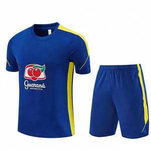 Camisetas de Fútbol de Verano 26/27 Brasil, Traje de Entrenamiento Personalizado de Manga Corta, Cuello Redondo, Unisex, Transpirable, Poliéster de Secado Rápido - Product Image 1