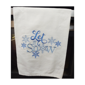 Meilleure vente coton brodé Golf 20x30 140 GSM léger à absorption rapide lavable en machine durable blanc torchons - Product Image 4