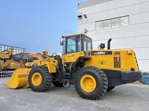 Cargadora de Ruedas Komatsu WA380 Usada, Original de Japón, en Buen Estado, de Segunda Mano, Cargadora Frontal de 5 Toneladas, Máquina de Construcción en Venta - Product Image 2