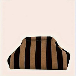 Borsetta da spiaggia con accenti di pelliccia alla moda in tessuto all'uncinetto per donna <span class=keywords><strong>Chic</strong></span> - Product Image 6