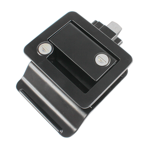 Serrure de porte réversible double face en alliage de zinc noir pour remorque, <span class=keywords><strong>camping</strong></span>-<span class=keywords><strong>car</strong></span> et caravane – <span class=keywords><strong>Prix</strong></span> usine - Product Image 3