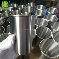 Verres à boire en métal incassable personnalisable de 16 onces pour Bar tasses en acier inoxydable pinte incassable verre à bière pinte