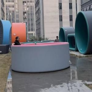 <span class=keywords><strong>Piscine</strong></span> gonflable d'extérieur pour enfants et adultes, en PVC, avec technologie Drop-Stitch, épaisse et durable, pour divertissement aquatique - Product Image 3