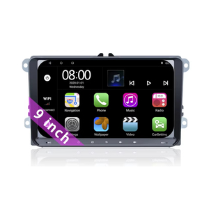 Autoradio Android Auto Carplay Quad Core WiFi Double Din GPS Audio 9'' Écran tactile RGB pour VW/POLO/PASSAT/Golf Passat CC Fabia - Product Image 1