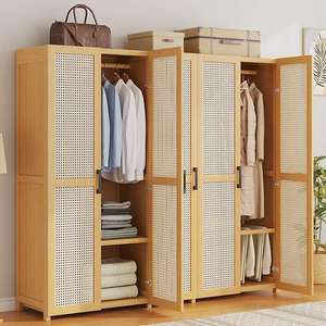 Armoire de rangement polyvalente en MDF pour la maison, la chambre à coucher, armoire suspendue personnalisée, design moderne extensible - Product Image 4