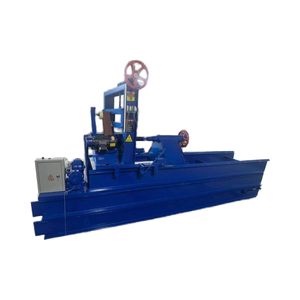 Torno automático para madera de gran tamaño (6m, 8m, 12m) para trabajar madera, moldear y redondear troncos y maderas para cabañas. - Product Image 4