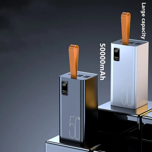 พาวเวอร์แบงค์ความจุสูง 50000 มิลลิแอมป์ พร้อมหน้าจอดิจิตอล 22.5 วัตต์ PD20W ช่องเสียบ USB-C รองรับการชาร์จเร็วพิเศษ สำหรับ <span class=keywords><strong>iPhone</strong></span> - Product Image 3