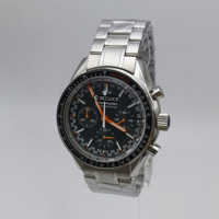 Reloj Cronógrafo Personalizado para Hombre OEM, Movimiento de Cuarzo Japonés VK63, Brazalete de Acero Inoxidable, Diseño Impermeable