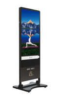 Layar Kebugaran Pintar AI Yoga Mirror dengan Sensor Tubuh, Terminal Kebugaran Interaktif untuk Hotel Wellness, Layar Full HD 43 inci, Pasokan Pabrik