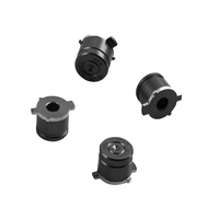 Boutons Finera Bullet pour manette, en aluminium, personnalisés, boutons ABXY standard, pièces de rechange pour manette de jeu, multicolores