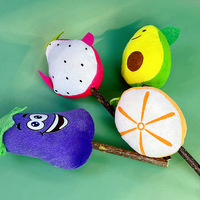 Ecologisch verantwoorde kattenkruid houten stok katten speeltje cartoon stijl pluche zelfvermaak kauwbaar lolly vervelingbestrijdend voor huisdieren