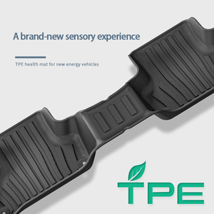 100% <span class=keywords><strong>Tapis</strong></span> de sol et revêtements de cargaison en TPE écologiques pour <span class=keywords><strong>Volvo</strong></span> <span class=keywords><strong>XC60</strong></span> 2018-2026 (plate-forme SPA, B5 MHEV/T8 PHEV)- 3D Laser Fit - Product Image 4