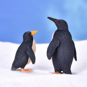 Miniatuur Cartoon Simulatie Pinguïn Plastic Ambachten Ornament Aquarium Decor Diy Accessoires Fee Tuin Aquarium Huis Decor - Product Image 4