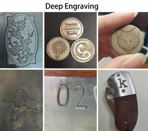 HUALONG MAX Source Laser Factory Split Type Credit <strong>Card</strong> Jewelry Metal Laser Engraving Machine Fiber Laser Marking Machine 30w - Product Image 5