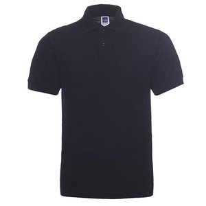Polo à manches courtes pour adulte en CVC transparent, 200g, col uni, t-shirts personnalisés, t-shirts en coton et polyester pour hommes, t-shirts personnalisés - Product Image 3