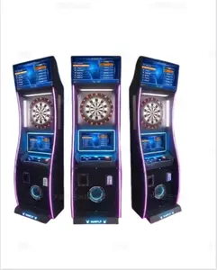 Máquinas de dardos de red blandas electrónicas automáticas ully, máquinas de dardos electrónicas operadas con monedas, máquina de juegos de sala de billar de bar