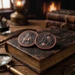 Monedas de Cobre con Logotipo Personalizado, Monedas Conmemorativas 999, Proveedor de Monedas de Cobre de Recuerdo Personalizadas - Product Image 1