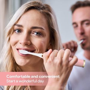 Cepillo de Dientes Eléctrico Inteligente con Tecnología de Ondas Sonoras, Modelo 2025, Gran Venta, para Parejas, con Batería y Resistente al Agua - Product Image 5