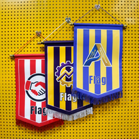 Drapeau personnalisé en polyester pour équipes de football, clubs de soccer, échanges sportifs, événements sportifs, Coupe du Monde 2026 (Brésil, Argentine, États-Unis)