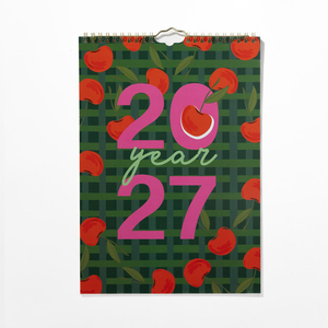 Calendario da Parete 2027 A4 Creativo con Rilegatura a Spirale, Stile Ins, Decorazione Regalo Personalizzabile, Calendario a Spirale da Appendere per Casa, 12 Mesi - Product Image 3