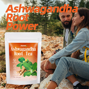 OEM ODM Prêt à expédier Sachets de thé à la racine d'Ashwagandha, soutien naturel à base de plantes pour la relaxation et la gestion du stress, 15 sachets - Product Image 2