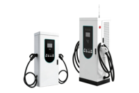 Station de Recharge Rapide DC Commerciale Personnalisée OEM 160kW à 480kW à 4 Prises avec Allocation de Puissance Matricielle pour Parking