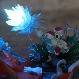 Figura <span class=keywords><strong>de</strong></span> Acción Grande <span class=keywords><strong>de</strong></span> PVC con Luz <span class=keywords><strong>de</strong></span> Goku vs Freezer <span class=keywords><strong>de</strong></span> <span class=keywords><strong>Dragon</strong></span> <span class=keywords><strong>Ball</strong></span> <span class=keywords><strong>Z</strong></span>, Modelo Coleccionable <span class=keywords><strong>de</strong></span> Batalla Celestial y Terrestre - Product Image 5
