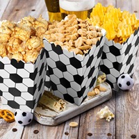 Boîte à frites jetable personnalisée sans pliage, en papier alimentaire, pour emballage de snacks, poulet frit et plats à emporter