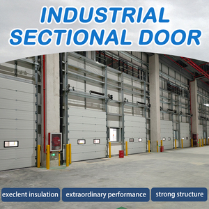 Vente directe d'usine porte sectionnelle isolée intelligente en alliage d'aluminium chambre froide congélateur - Product Image 2