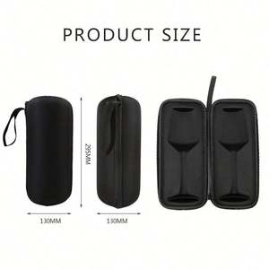 Estuche de Transporte para Copas de Vino de EVA Impermeable, Estuche Rígido de EVA a Prueba de Golpes para una Sola Copa, Estuche de Almacenamiento de Copas de Vino de EVA para Viaje - Product Image 6