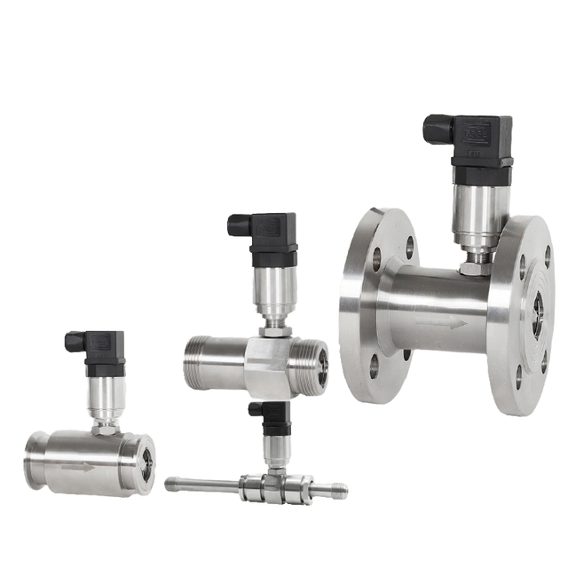 SYTC Stainless Steel Turbine Flow Meter for Diesel Fuel Oil Measurement, Threaded, RS485, 4-20mA, ±0.5% Accuracy