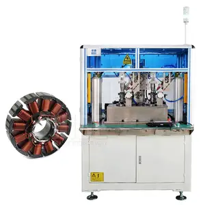 Automatic Fan Dc Brushless Motor Winding Machine For Bldc Motor External Armature Rotor Making