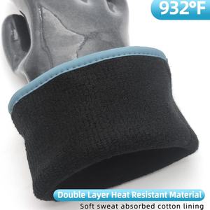 ถุงมือซิลิโคนป้องกันความร้อนและความเย็นสำหรับอาหาร เกรดความปลอดภัยสำหรับอาหาร อุปกรณ์ป้องกันส่วนบุคคล - Product Image 5