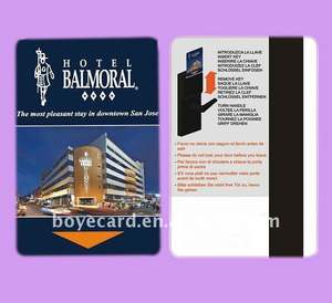 บัตรแม่เหล็กพีวีซีใสกันน้ำแบบกำหนดเอง 13.56MHz RFID/NFC พร้อมชิป 1k บัตรสมาชิก บัตรชำระเงิน บัตรโรงแรม - Product Image 1