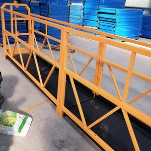 Zlp800 Thép Xây Dựng Đình Chỉ Làm Việc Trên Không Nền Tảng <span class=keywords><strong>Cradle</strong></span> Gondola - Product Image 4