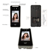 Sistema de Control de Acceso TIMY Wiegand RFID con Reconocimiento Facial por IA y Visión Nocturna, con Almacenamiento en la Nube para Torniquete, Superventas