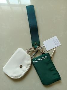 Chất lượng cao Lulu Zero Wallet lululemoned người phụ nữ Key Bag PURSE thời trang nữ yoga Set tập thể dục - Product Image 5