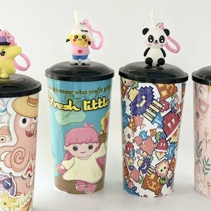 Vaso Infantil Personalizado de 16oz para Fiestas, con Diseño <span class=keywords><strong>3D</strong></span> de Personajes Animados, Promocional - Product Image 6