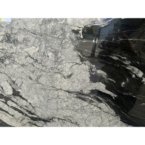 Fábrica de losas de Granito negro de <span class=keywords><strong>Manhattan</strong></span>, decoración de piedra, suelo de la pared del hogar, textura blanca decorativa, azulejos de piedra hechos de mármol - Product Image 4