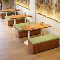 Mobilier de salle à manger moderne, de luxe et léger de haute qualité Offre spéciale Table de café chaise et dessert Restaurant bulle canapé stand pour les hôtels