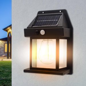 Lámpara Solar de Jardín con Detección de Movimiento, Impermeable IP65, Ahorro de Energía, LED, Montaje en Pared para Uso en Exteriores, Popular - Product Image 1