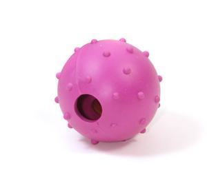 Contoh gratis mainan hewan peliharaan <span class=keywords><strong>Spiky</strong></span> karet tidak beracun bola gemerincing kucing mainan bermain - Product Image 3