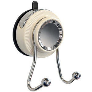 Suction Cup Hook Round Wall Mounted Punch Free Polished Finish Bathroom Storage Gadget - Product Image 3
