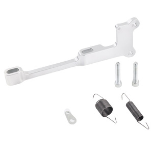 4150 Carburetor <b>Throttle</b> <b>Cable</b> Bracket With Return Spring Set Aluminum Alloy Replacement Part - Product Image 4
