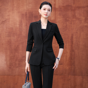 <span class=keywords><strong>Traje</strong></span> <span class=keywords><strong>Azul</strong></span> <span class=keywords><strong>Marino</strong></span> <span class=keywords><strong>para</strong></span> <span class=keywords><strong>Mujer</strong></span>, Primavera y Otoño, Nuevo Vestido <span class=keywords><strong>para</strong></span> Estudiantes Universitarias, Entrevistas de Trabajo, Ropa de Trabajo <span class=keywords><strong>para</strong></span> Gerentes de Banco - Product Image 5