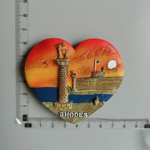Imanes de Resina Personalizados para Refrigerador, Recuerdos Turísticos Griegos, Pegatinas Magnéticas 3D de Grecia Espartana - Product Image 6